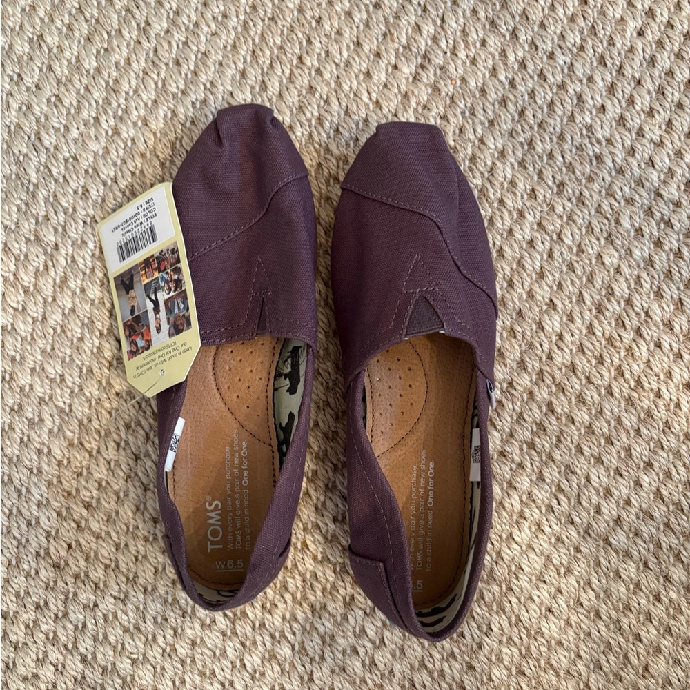 TOMS Women's Classic Canvas Shoes - Ash